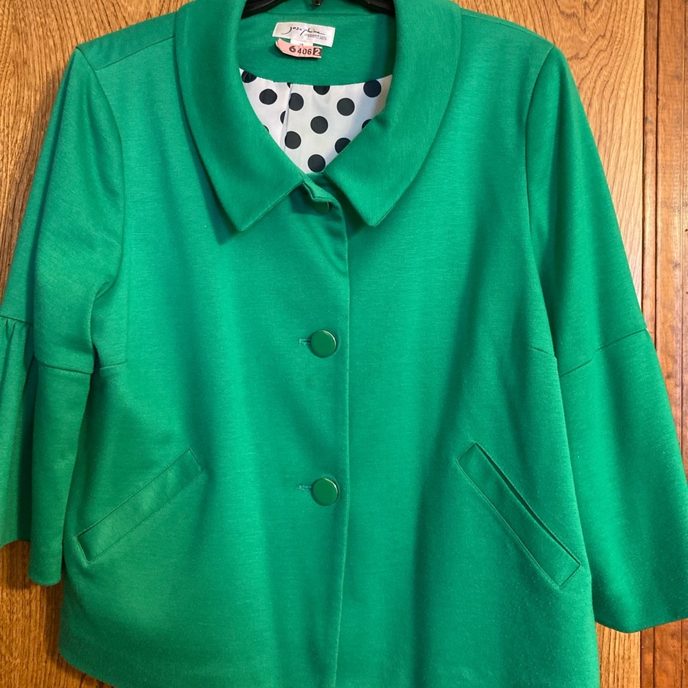 Josephine Kelley Green Jacket